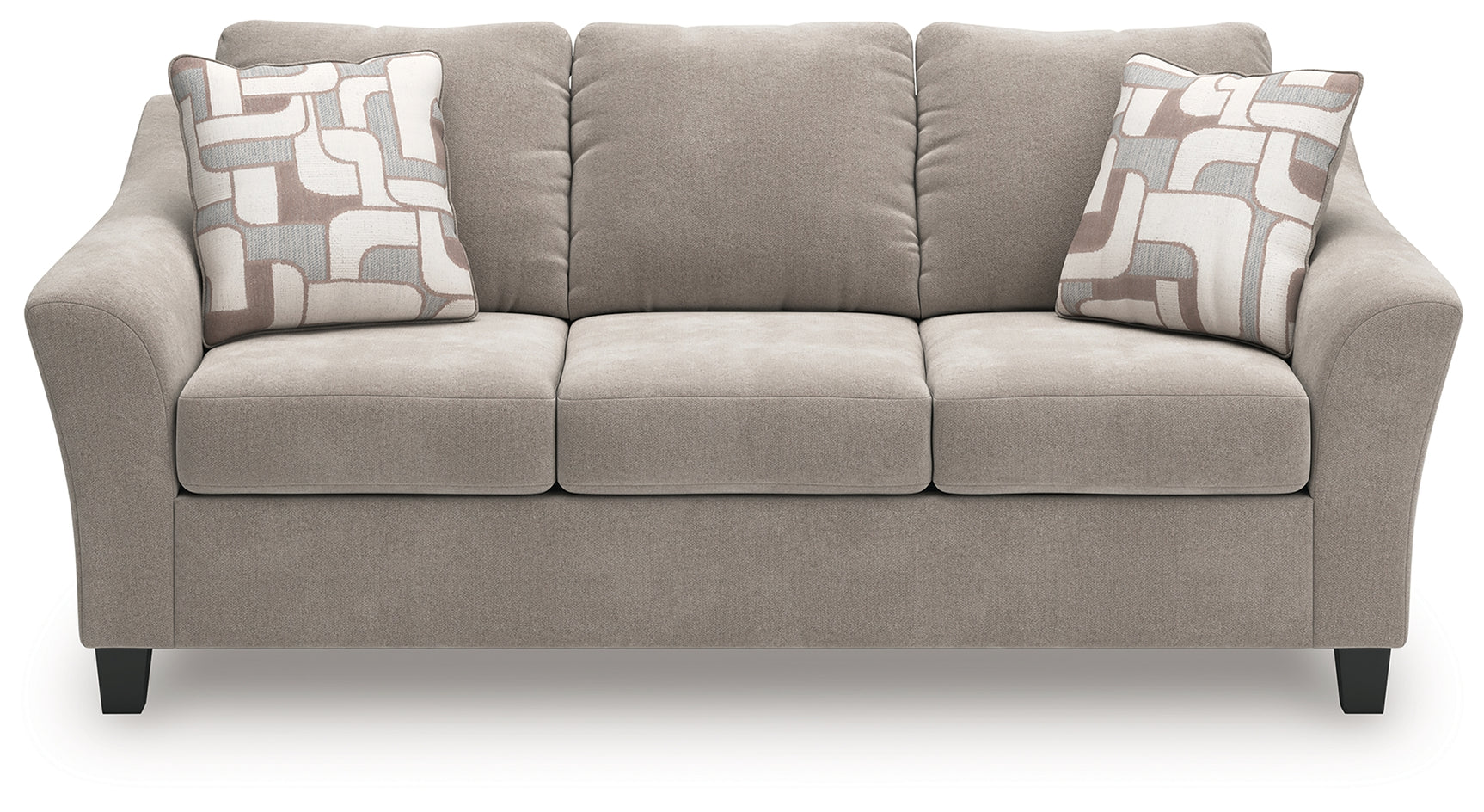 Willarae Taupe Queen Sofa Sleeper - Ornate Home