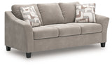 Willarae Taupe Sofa - Ornate Home