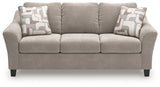 Willarae Taupe Sofa - Ornate Home