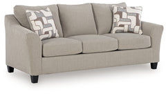 Willarae Taupe Sofa, Oversized Chair and Ottoman - Ornate Home