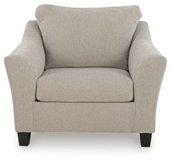 Willarae Taupe Sofa, Oversized Chair and Ottoman - Ornate Home