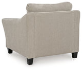 Willarae Taupe Sofa, Oversized Chair and Ottoman - Ornate Home
