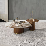 Willene Coffee Table W/Ceramic Top - Ornate Home