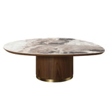 Willene Coffee Table W/Ceramic Top - Ornate Home