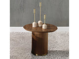 Willene Walnut End Table - Ornate Home
