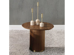 Willene Walnut End Table - Ornate Home