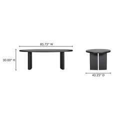William Black Dining Table - Ornate Home