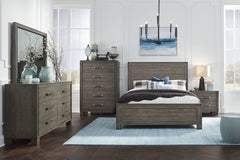 William Dusty Dawn King Panel Bed - Ornate Home