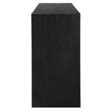 Williams Black 4 Door Cabinet - Ornate Home