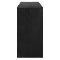 Williams Black 4 Door Cabinet - Ornate Home