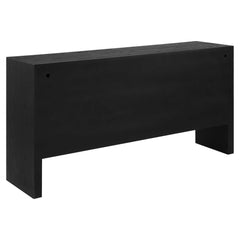 Williams Black 4 Door Cabinet - Ornate Home