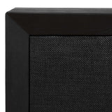 Williams Black 4 Door Cabinet - Ornate Home
