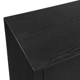 Williams Black 4 Door Cabinet - Ornate Home