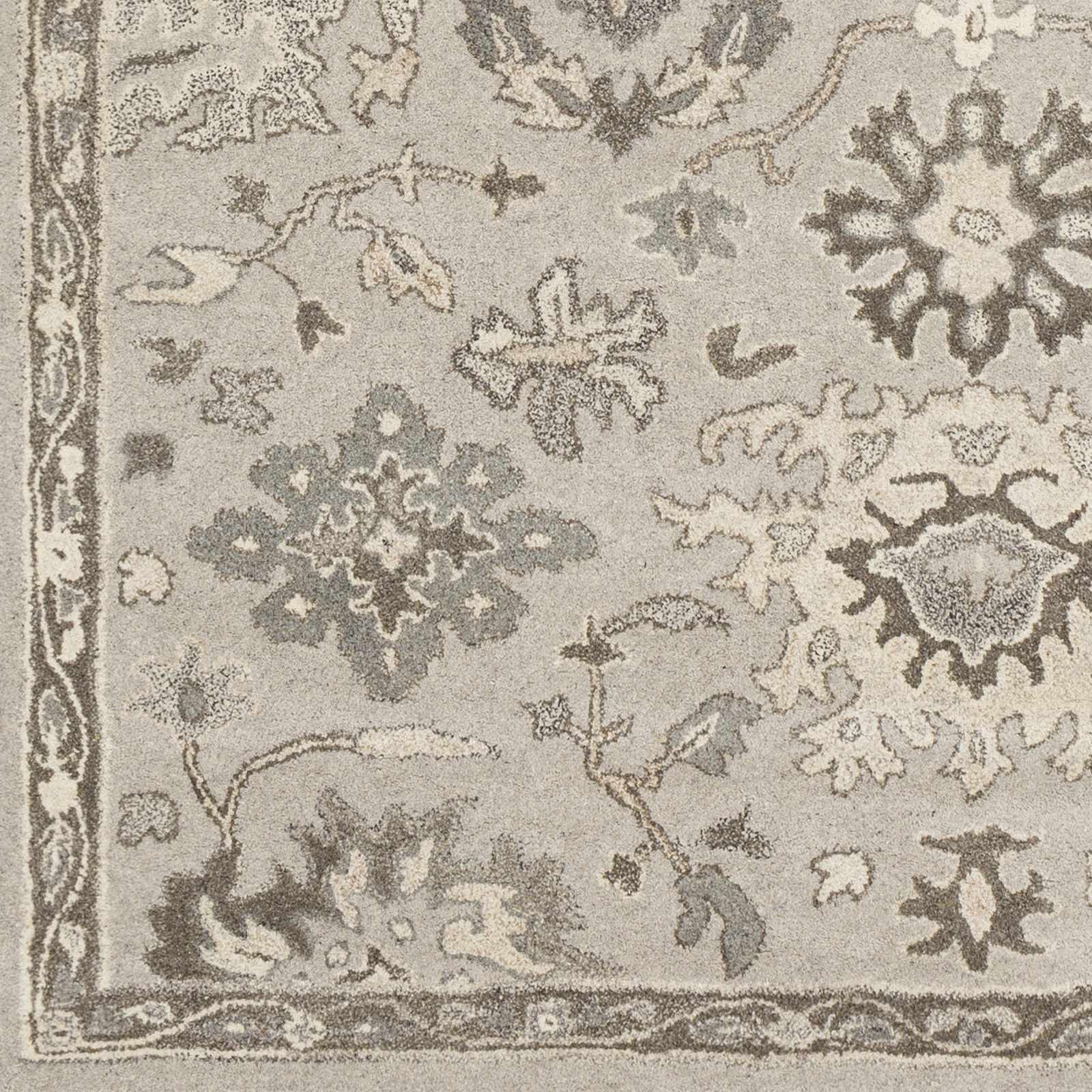 Willimantic Beige Thick Wool Rug - Ornate Home