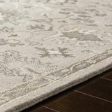 Willimantic Beige Thick Wool Rug - Ornate Home