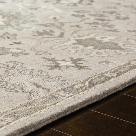 Willimantic Beige Thick Wool Rug - Ornate Home