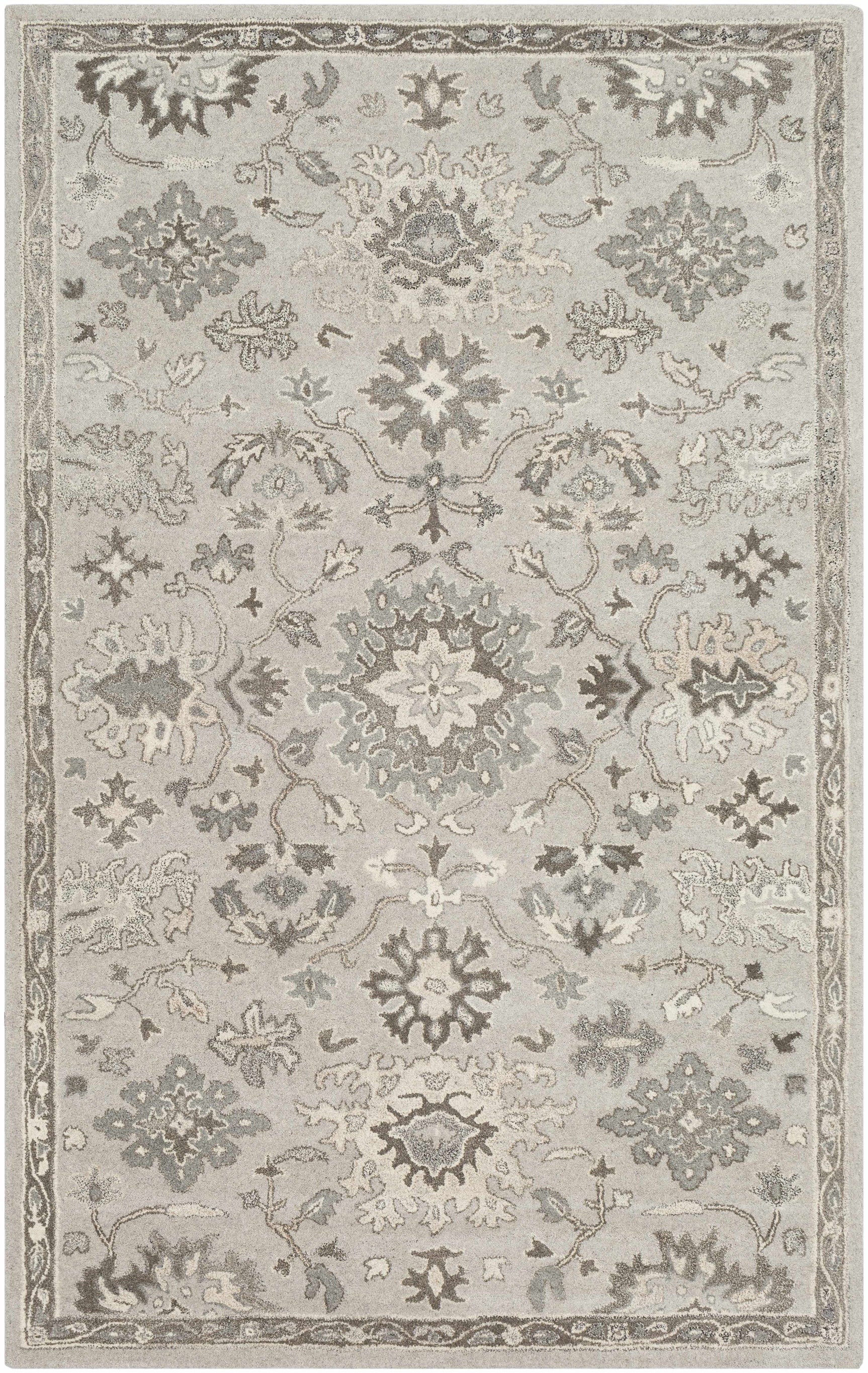 Willimantic Beige Thick Wool Rug - Ornate Home