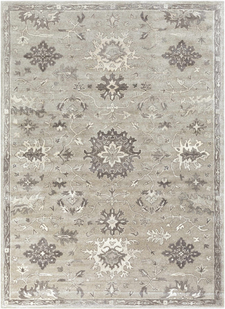 Willimantic Beige Thick Wool Rug - Ornate Home