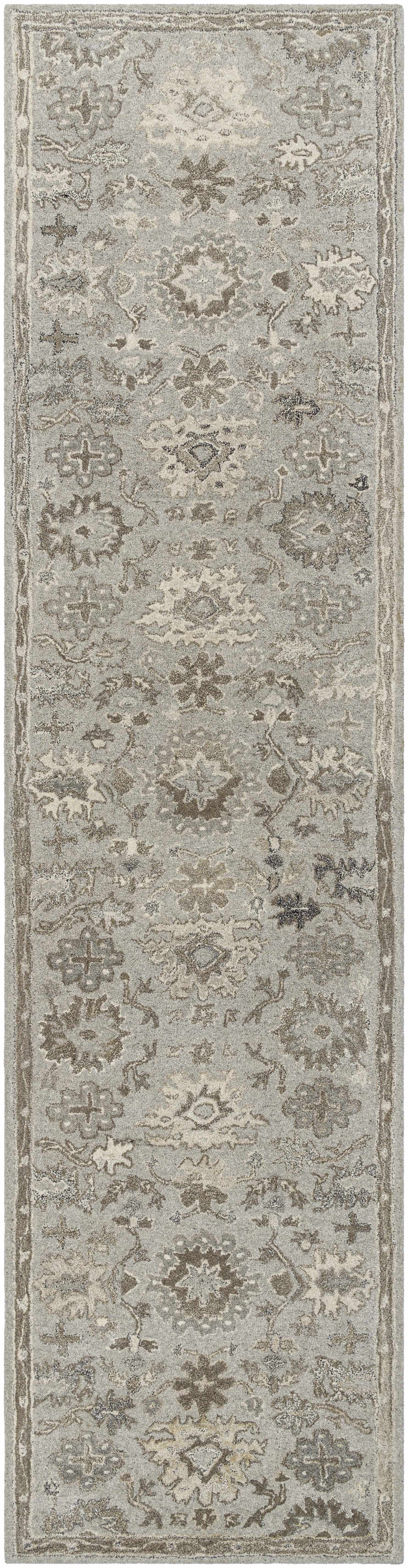 Willimantic Beige Thick Wool Rug - Ornate Home