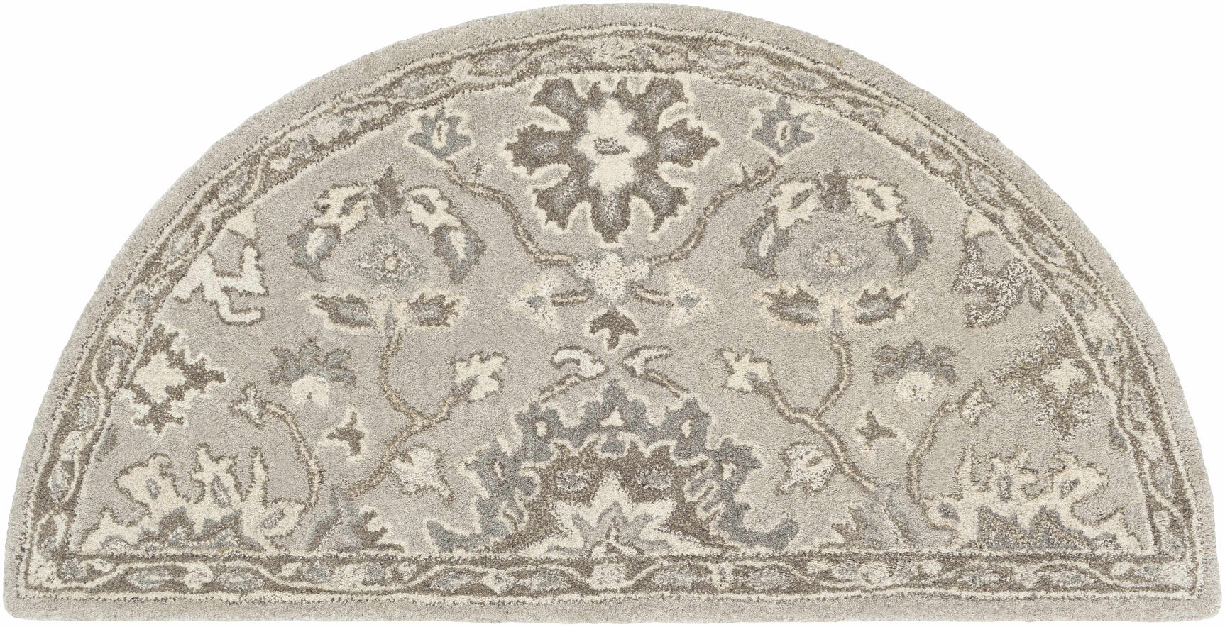 Willimantic Beige Thick Wool Rug - Ornate Home