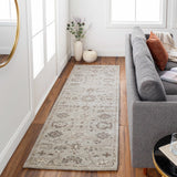 Willimantic Beige Thick Wool Rug - Ornate Home