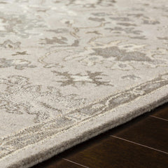 Willimantic Beige Thick Wool Rug - Ornate Home
