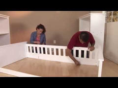 Willoughby Black Twin Loft Bed - Ornate Home
