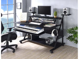 Willow Black Music Desk - Ornate Home