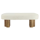 Willow Brown/Cream Bench - Ornate Home