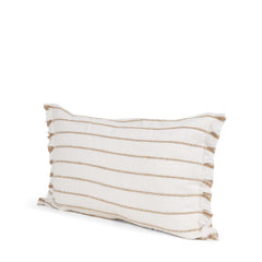 Willow Cream/Camel 13x21 Lumbar Decorative Pillow Cover - Ornate Home