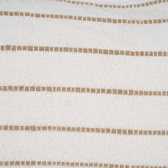 Willow Cream/Camel 13x21 Lumbar Decorative Pillow Cover with Down Filler