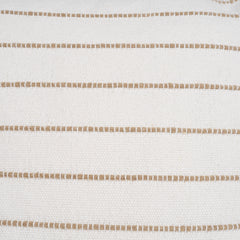 Willow Cream/Camel 20x20 Square Pillow Cover with Non-Allergen Filler - Ornate Home