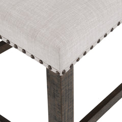 Willow Creek Brown/Cream Ext Counter Dining Table w/ 6 Stools - Ornate Home