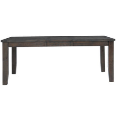 Willow Creek Brown/Cream Ext Dining Table w/ 4 Chairs, Bench - Ornate Home