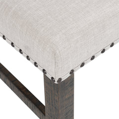 Willow Creek Brown/Cream Slatback Chair (Set of 2) - Ornate Home