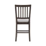 Willow Creek Brown/Cream Slatback Stool (Set of 2) - Ornate Home