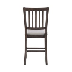 Willow Creek Brown/Cream Slatback Stool (Set of 2) - Ornate Home