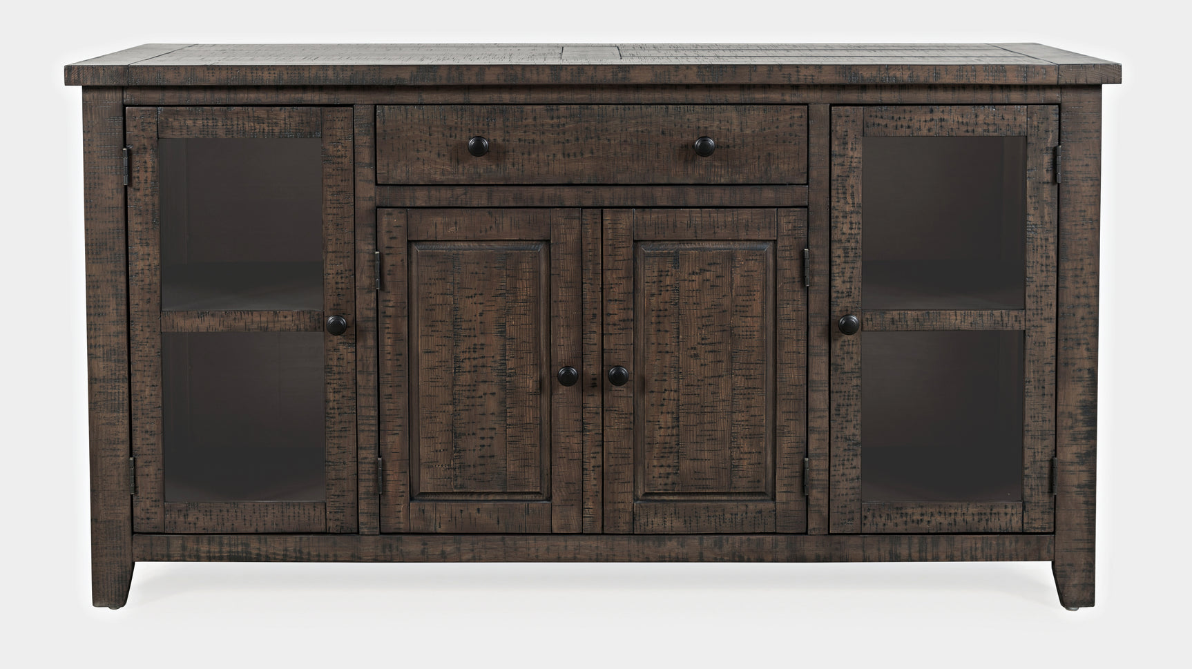 Willow Creek Brown Server - Ornate Home