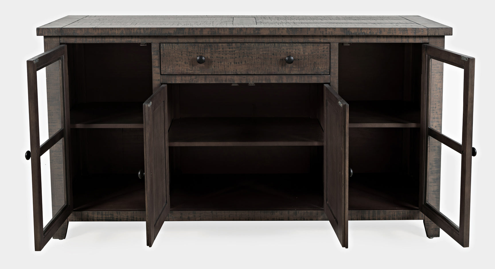 Willow Creek Brown Server - Ornate Home