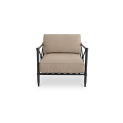 Willow Light Brown Outdoor Accent Chair - Ornate Home