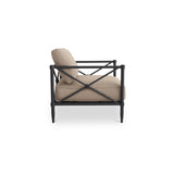 Willow Light Brown Outdoor Accent Chair - Ornate Home
