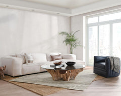 Willow Natural Coffee Table - Ornate Home