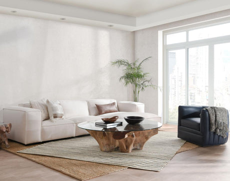 Willow Natural Coffee Table - Ornate Home