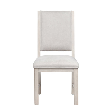 Willow White Dining Chair (Set of 2) - Ornate Home