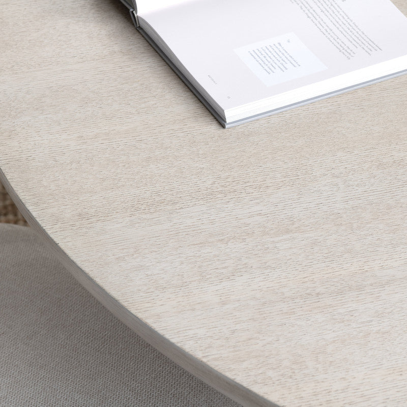 Willow White Round Dining Table - Ornate Home