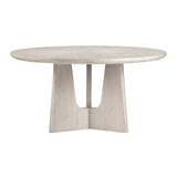 Willow White Round Dining Table - Ornate Home