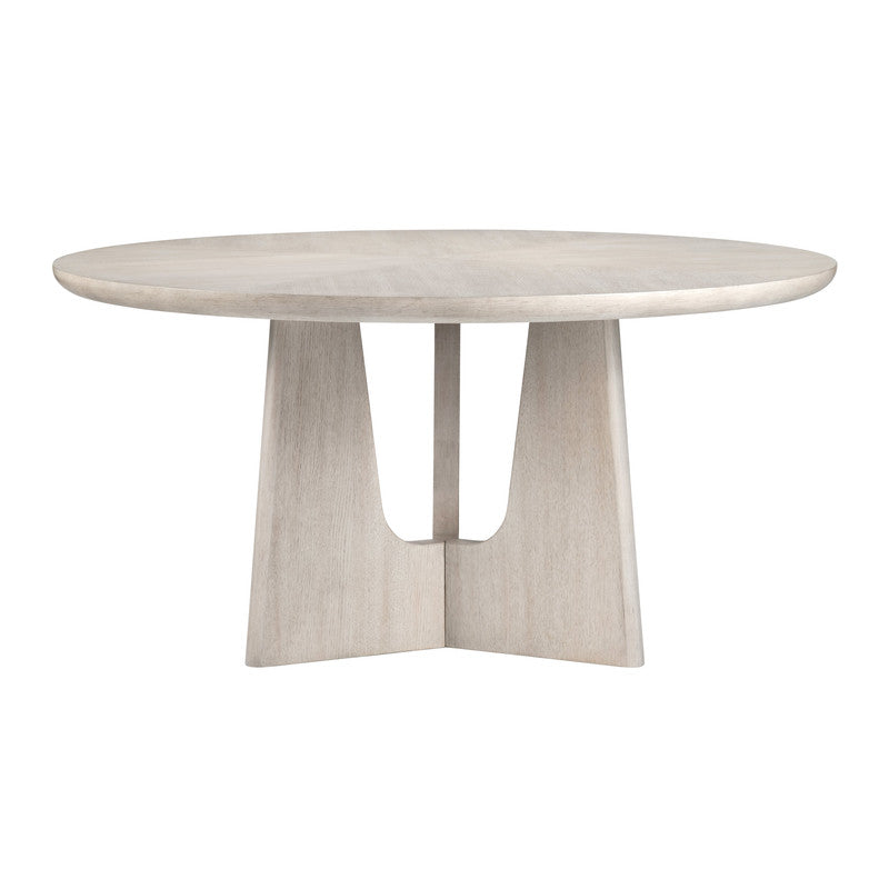 Willow White Round Dining Table - Ornate Home