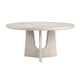 Willow White Round Dining Table - Ornate Home