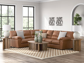 WillowBend Caramel 3-Piece Sectional (Online Special Price) - Ornate Home