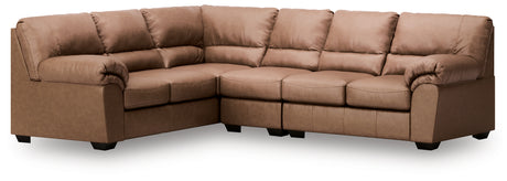 WillowBend Caramel 3-Piece Sectional - Ornate Home